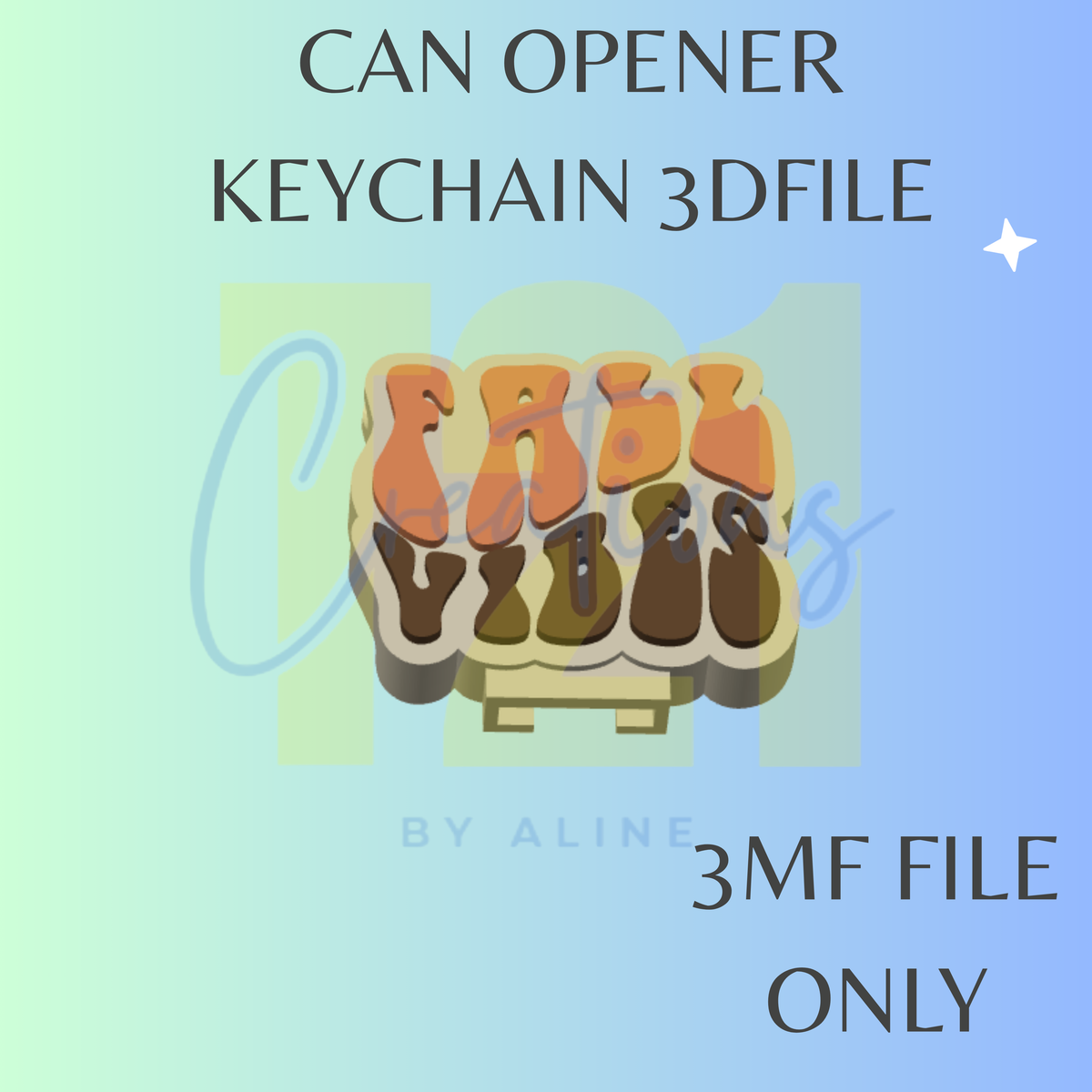 FALL VIBES CAN OPENER 3MF FILE