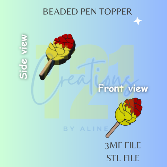 MANGO PEN TOPPER STL FILE