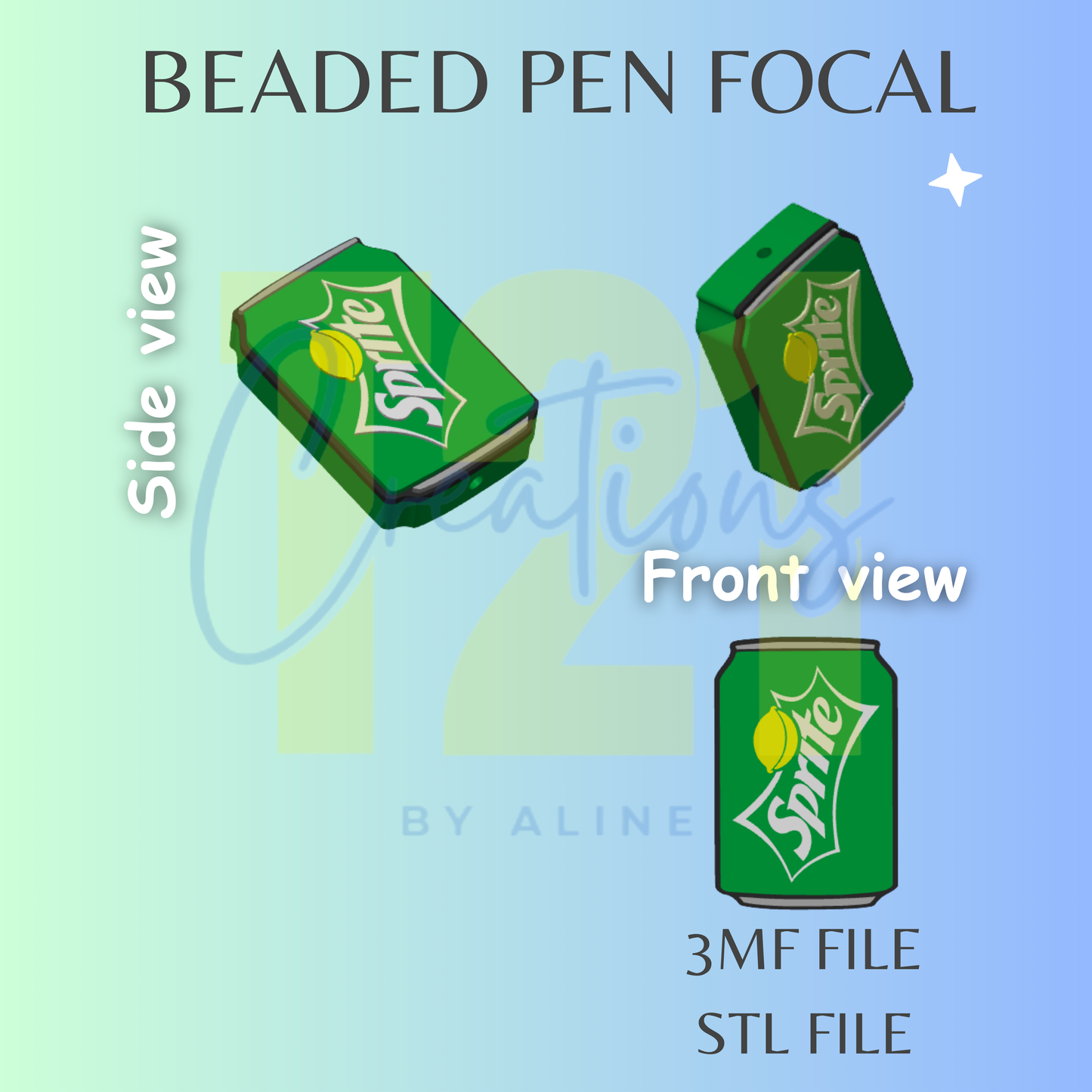 LEMON DRINK PEN FOCAL STL FILE