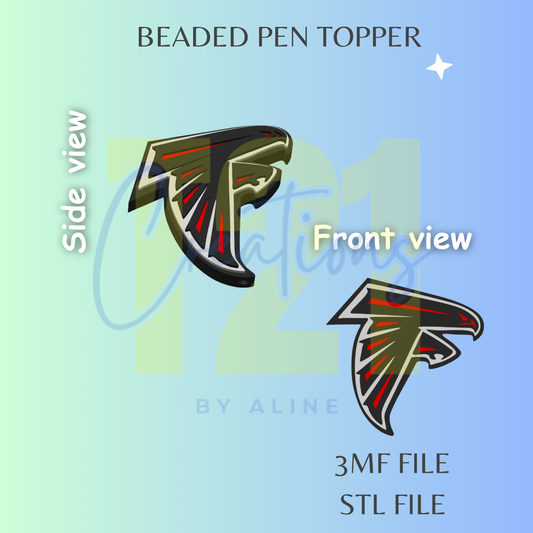 FALCON PEN TOPPER STL FILE