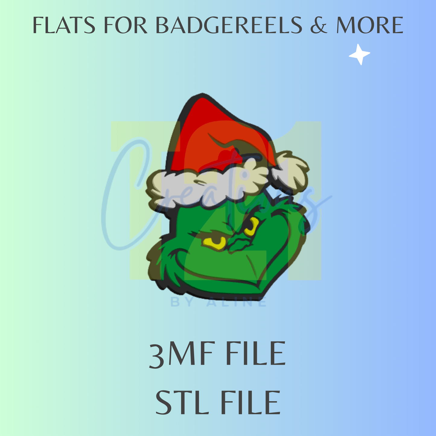 MEAN ONE FLAT STL FILE