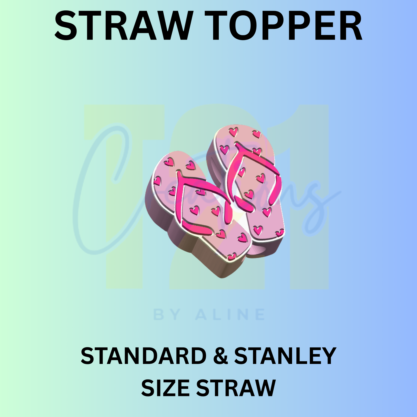 SANDALS STRAW TOPPER