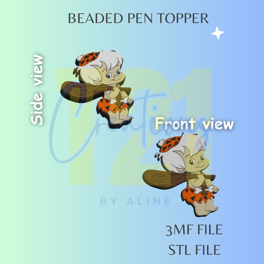 BAM PEN TOPPER STL FILE