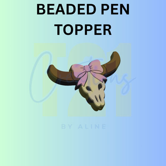 COQUETTE WESTERN PEN TOPPER