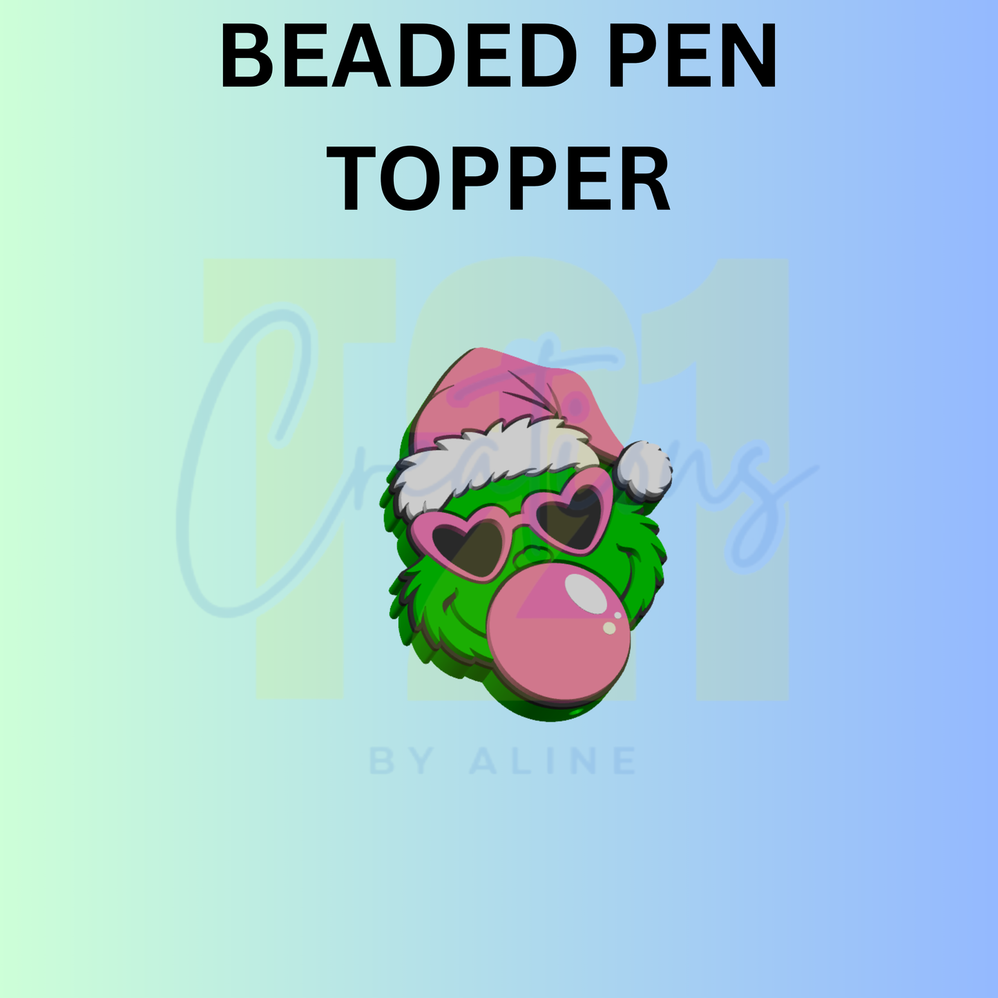 BUBBLE GROUCH PEN TOPPER