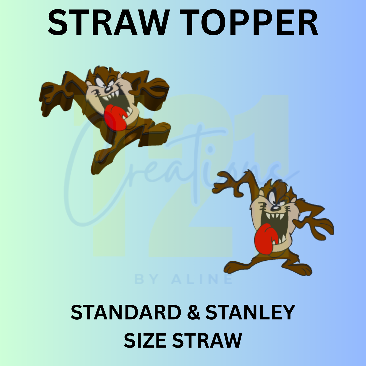 TAZ STRAW TOPPER