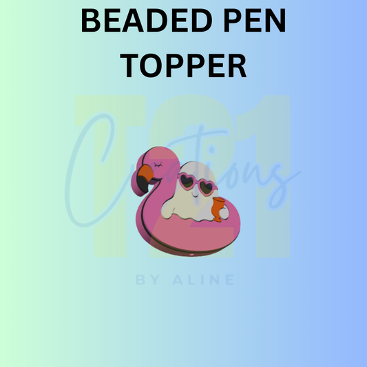 SUMMER GHOST PEN TOPPER