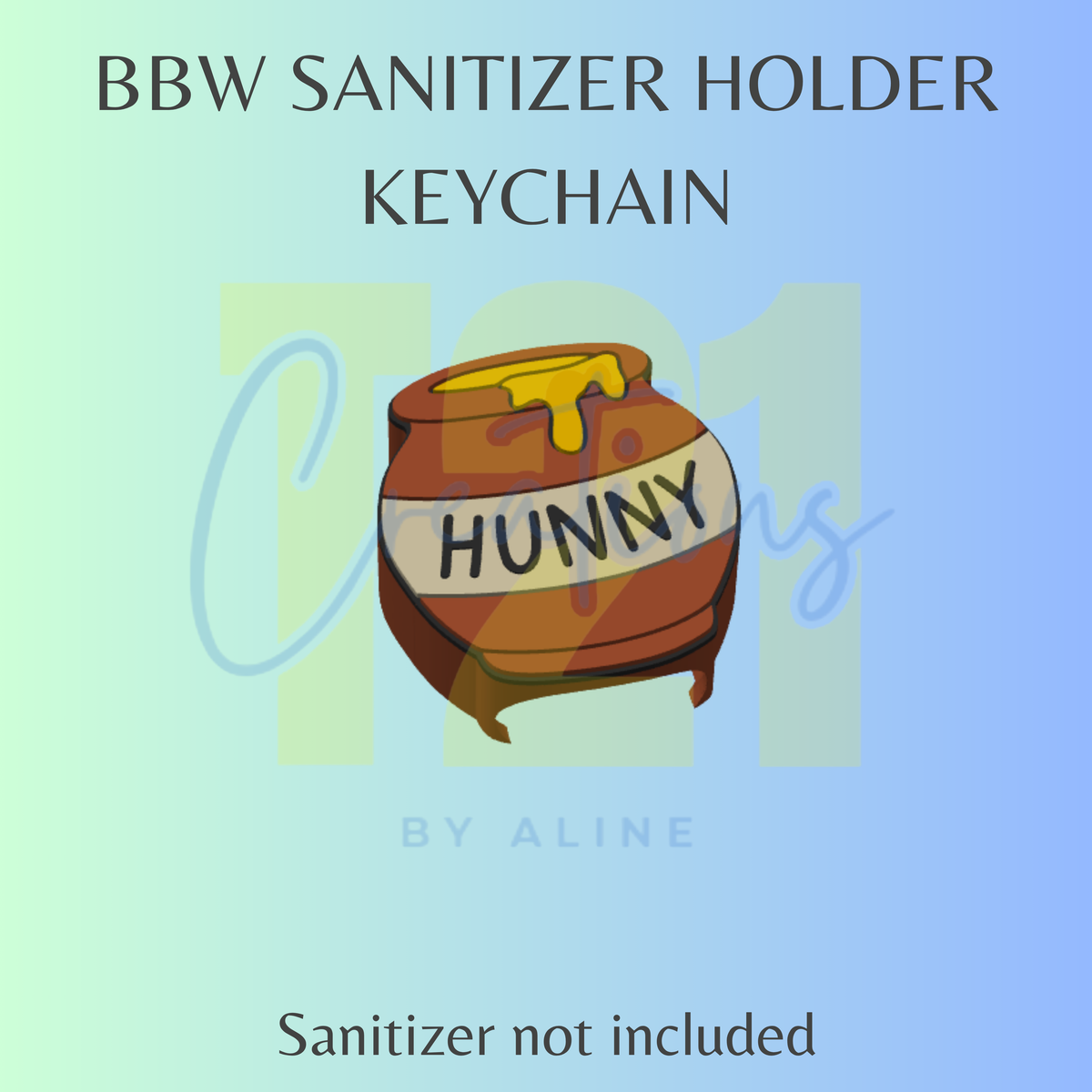 HONEY POT BBW SANITIZER KEYCHAIN