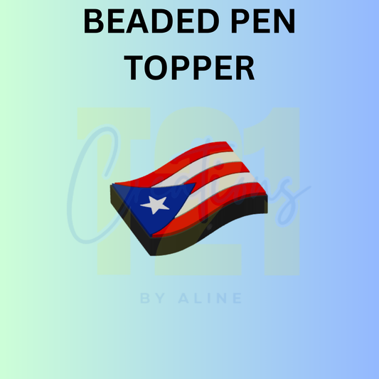 PR FLAG PEN TOPPER