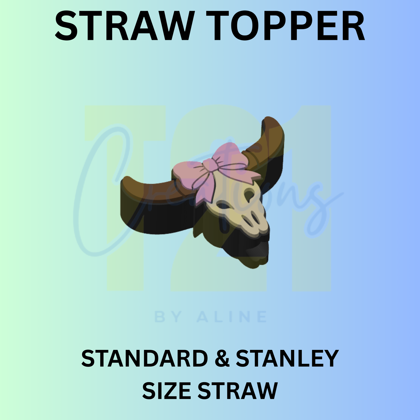 COQUETTE WESTERN STRAW TOPPER