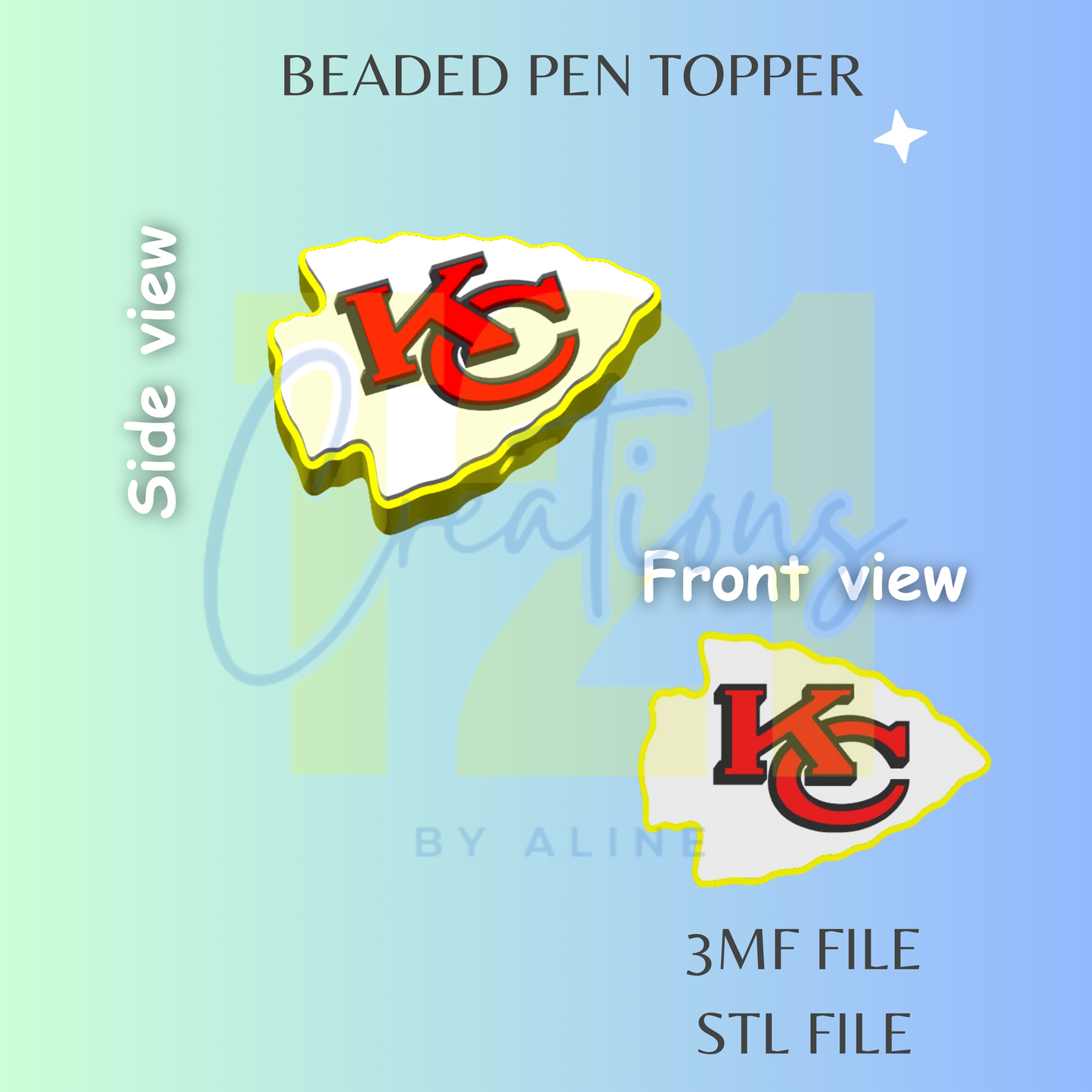 KC PEN TOPPER STL FILE
