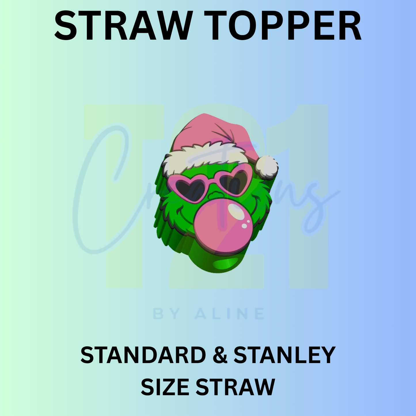 BUBBLR GROUCH STRAW TOPPER
