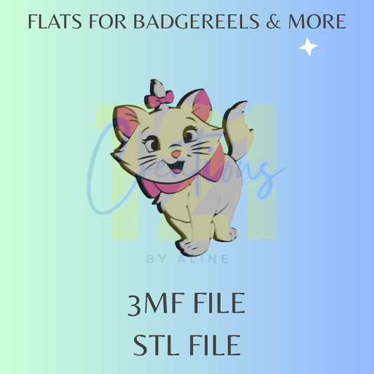 SASSY CAT 2 FLAT STL FILE