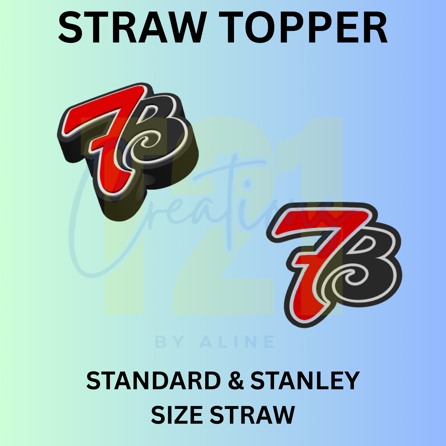 7-B STRAW TOPPER