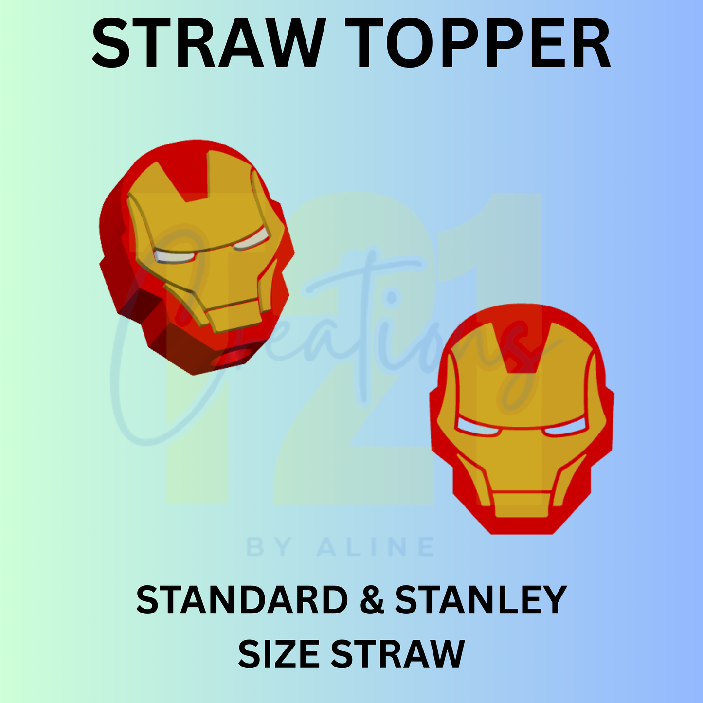 HEROE 5 STRAW TOPPER