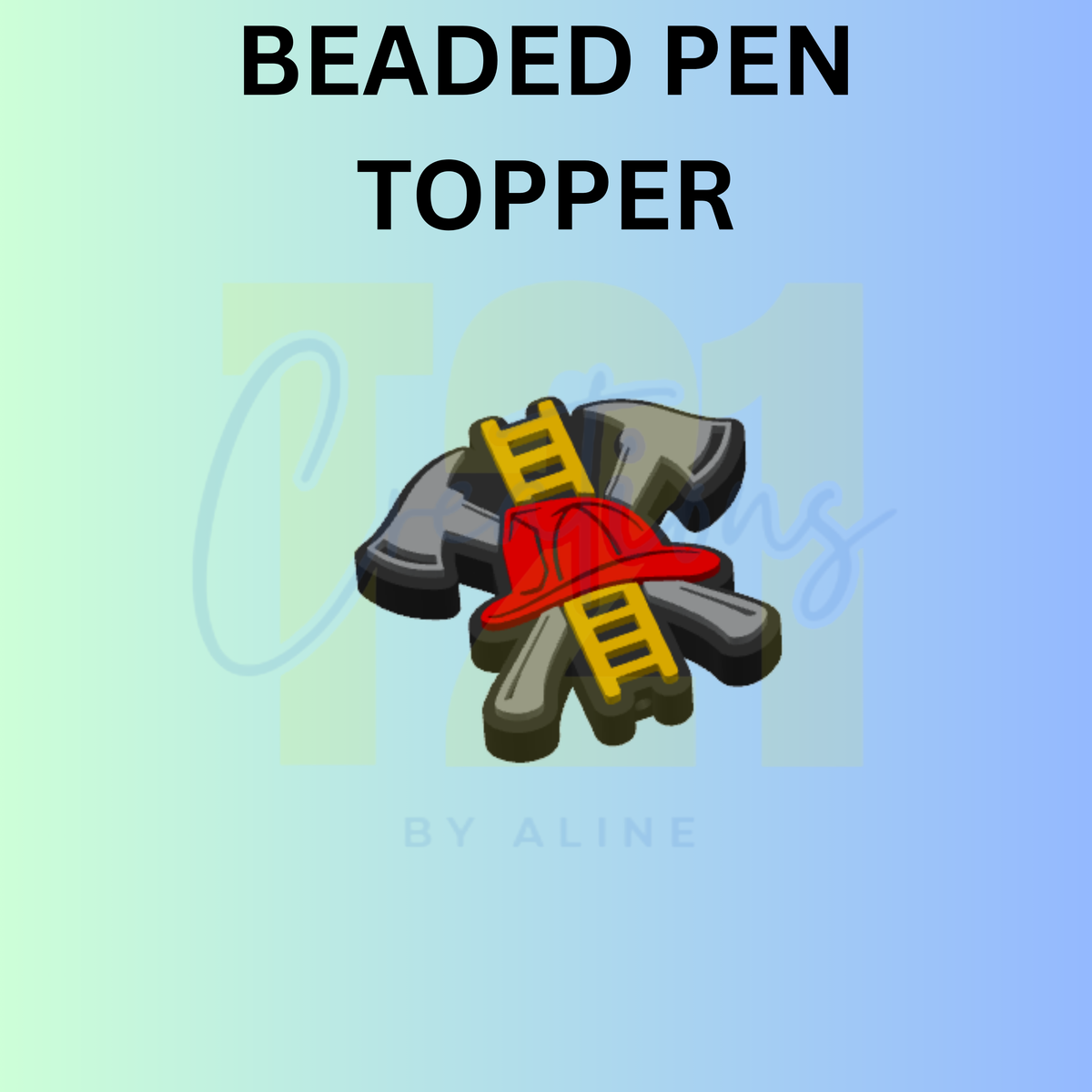 FIRE DEPARTMENT PEN TOPPER