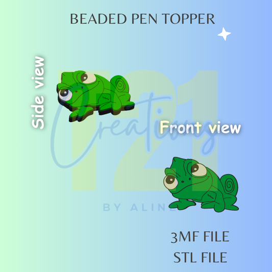 CAMELEON PEN TOPPER STL FILE