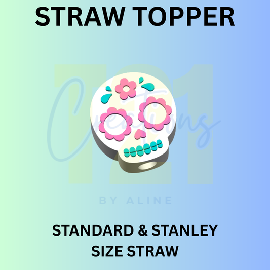 CALAVERITA  STRAW TOPPER