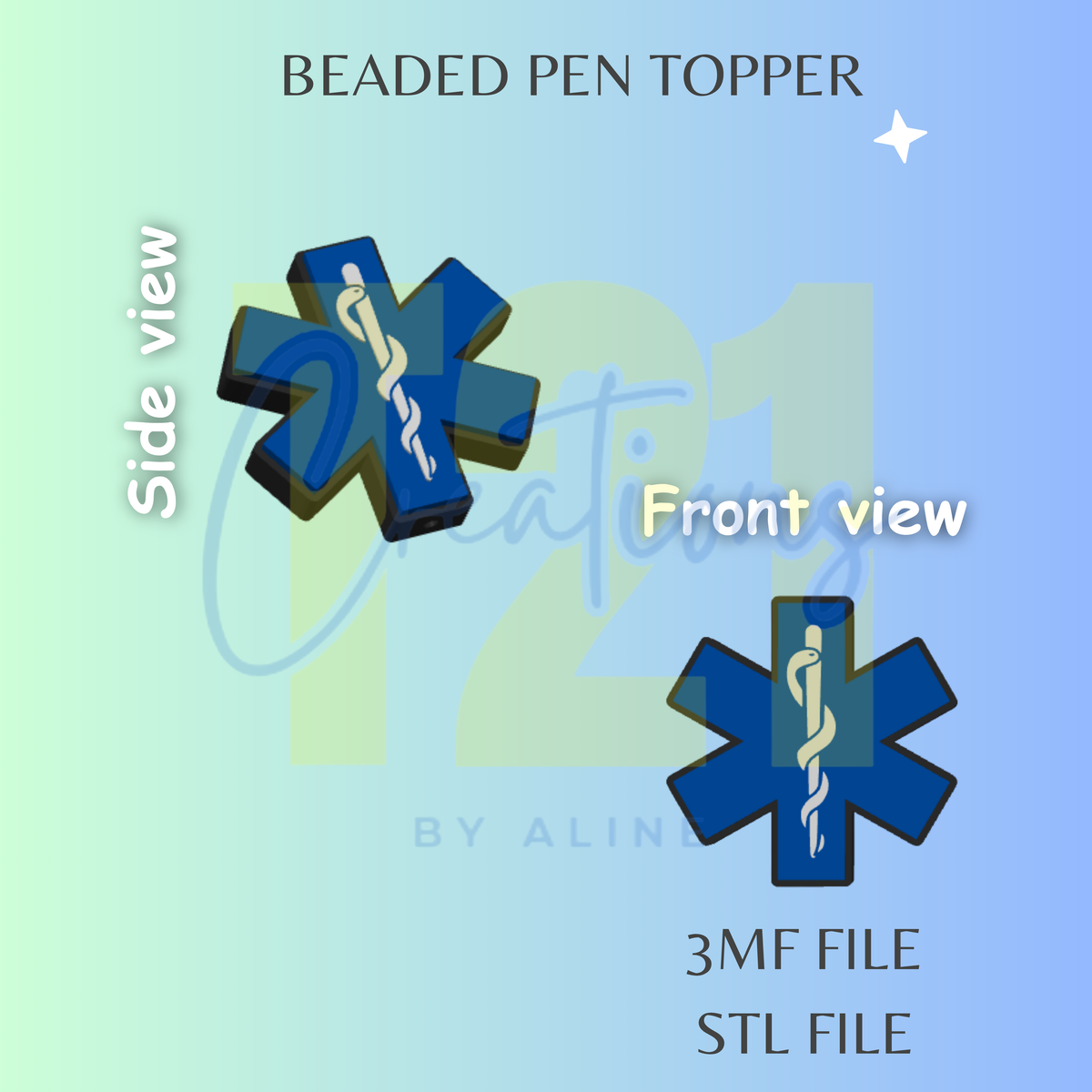 EMT PEN TOPPER STL FILE