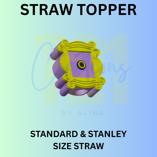 FRIENDS STRAW TOPPER