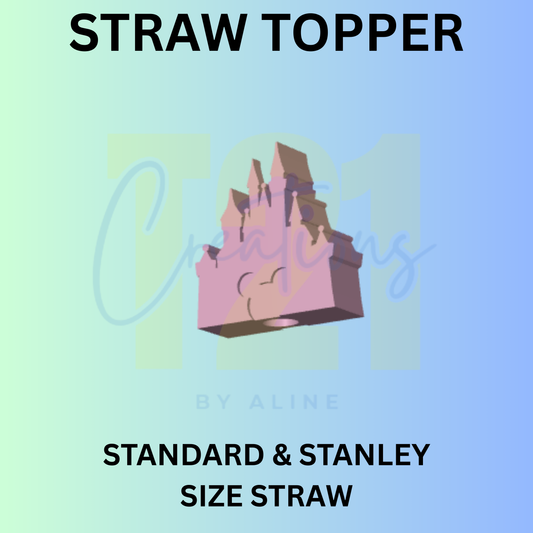 CASTLE STRAW TOPPER