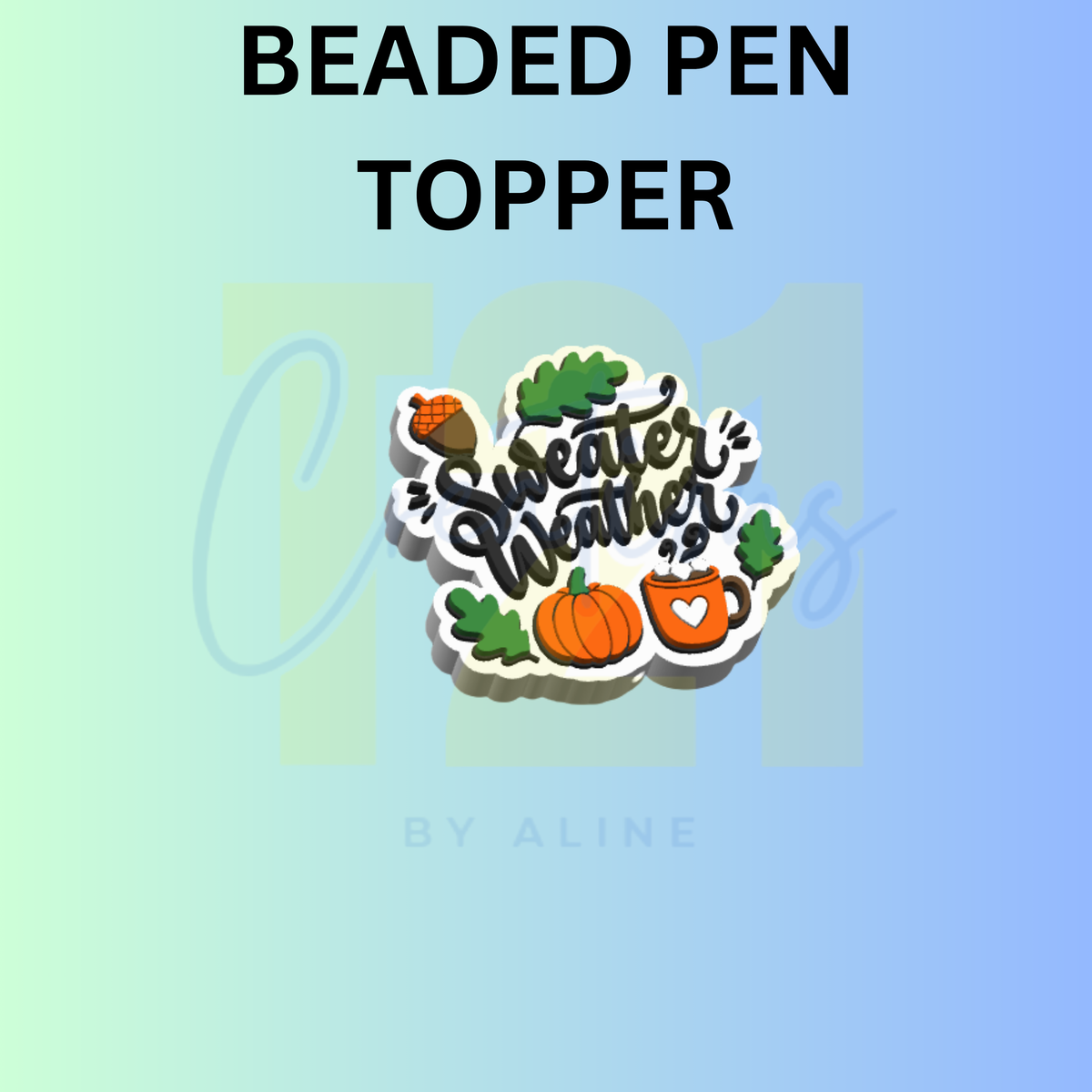 SWEATER WEATHER PEN TOPPER