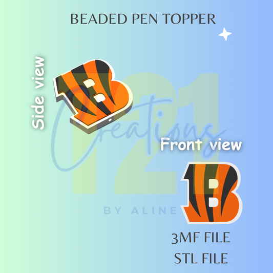 BENGAL PEN TOPPER STL FILE
