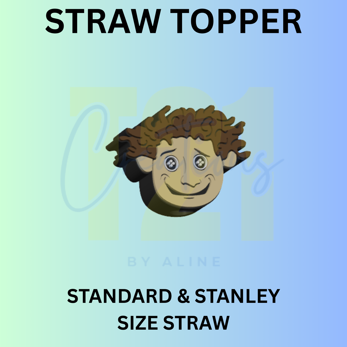 CORA FRIEND STRAW TOPPER