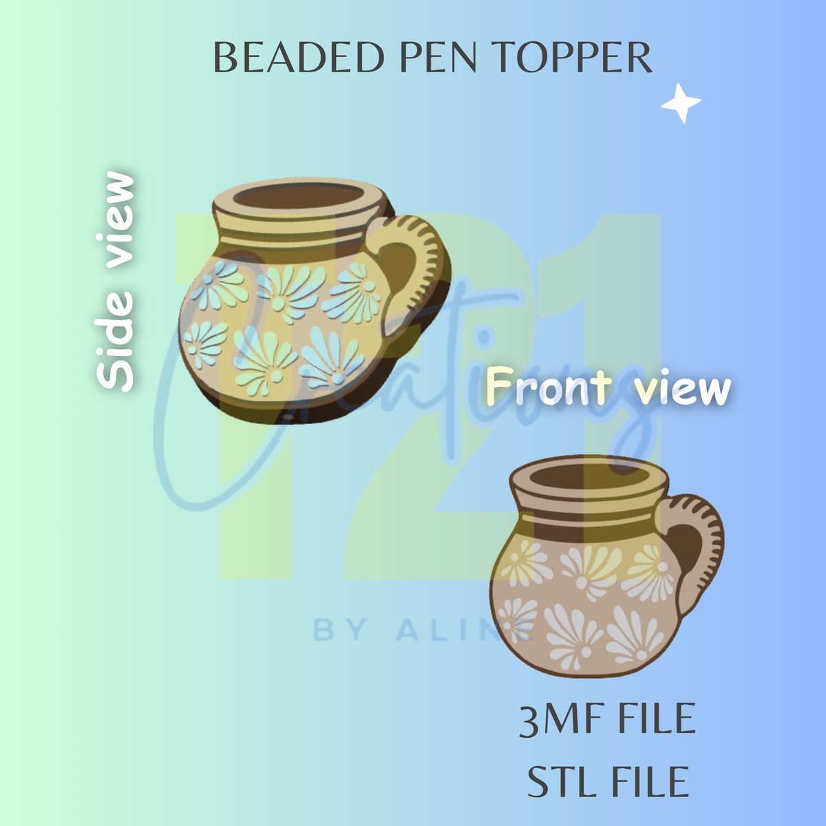 JARRITO PEN TOPPER STL FILE
