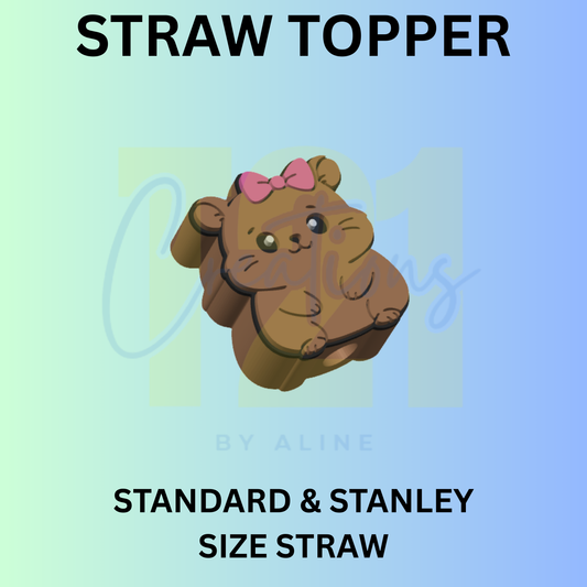 HAMSTER STRAW TOPPER