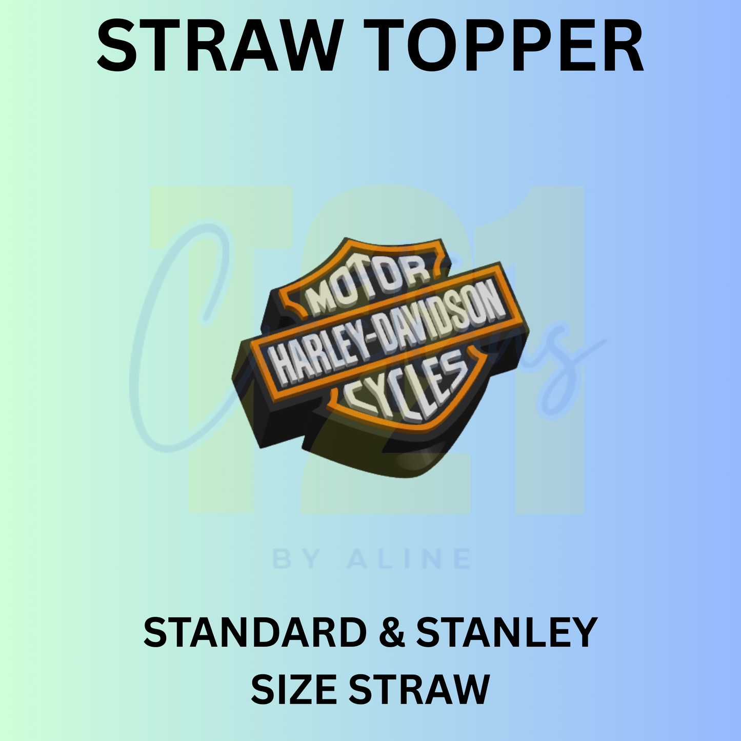 MOTORCYCLE STRAW TOPPER