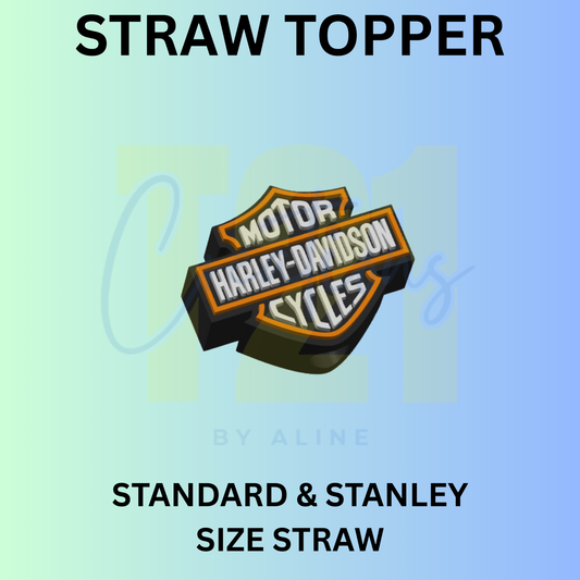MOTORCYCLE STRAW TOPPER