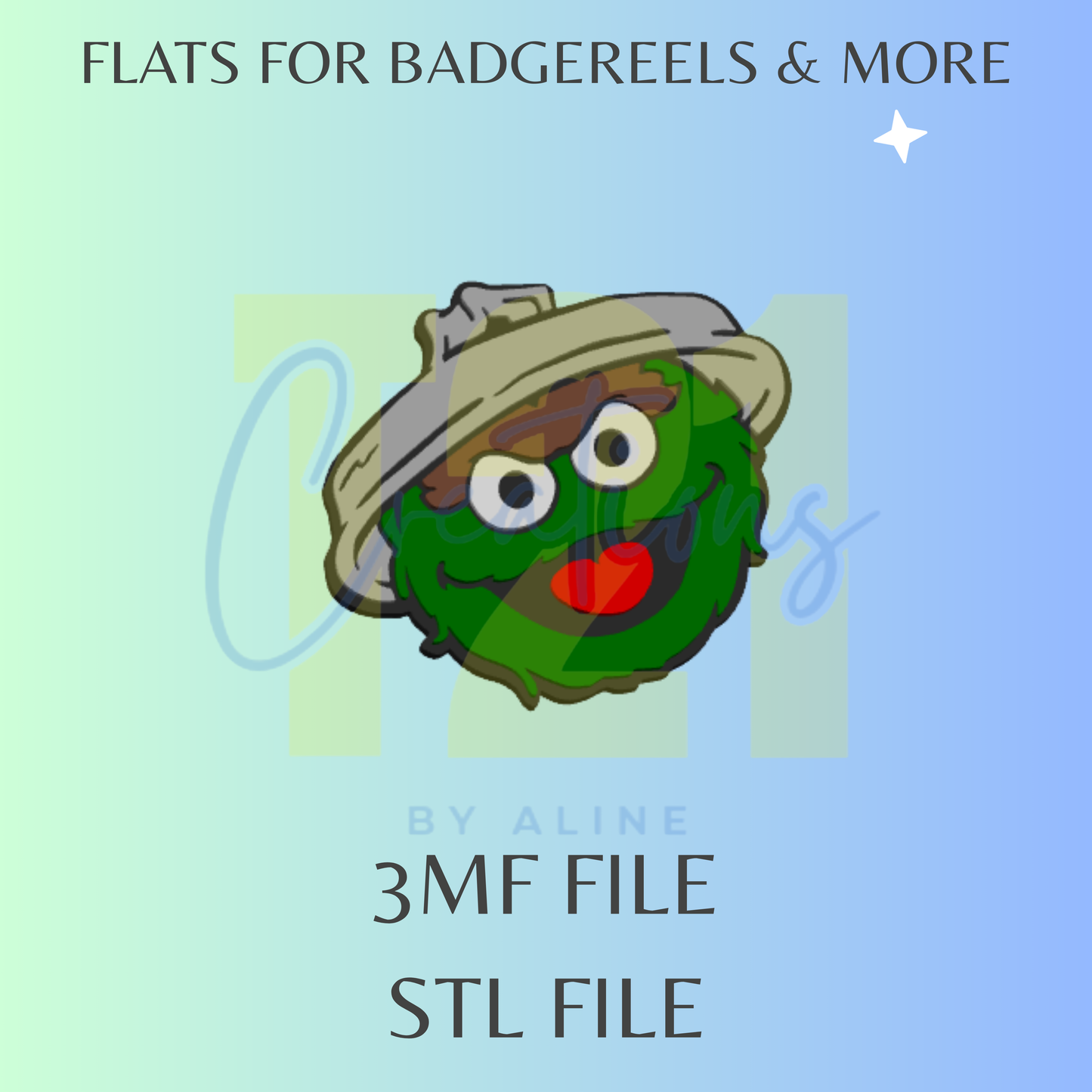 OS-CAR FLAT STL FILE