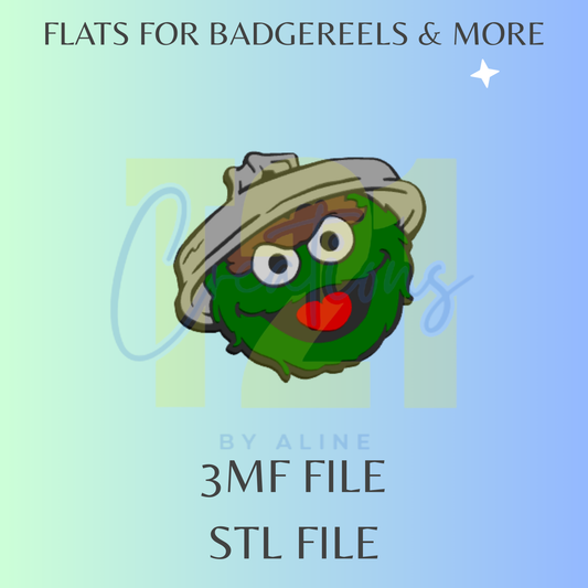OS-CAR FLAT STL FILE