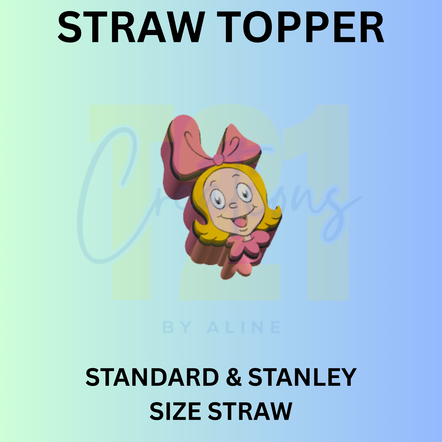 CINDY STRAW TOPPER