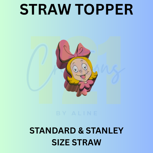 CINDY STRAW TOPPER