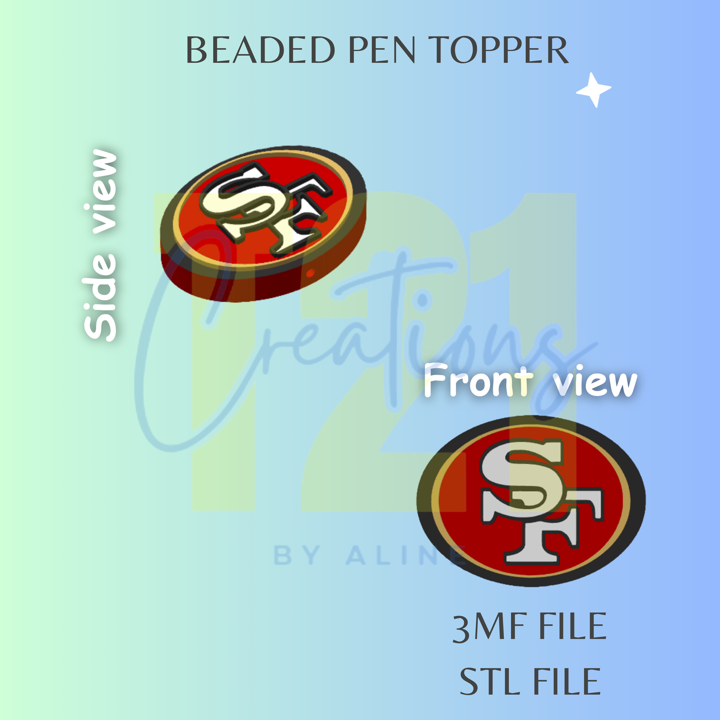 SF PEN TOPPER STL FILE
