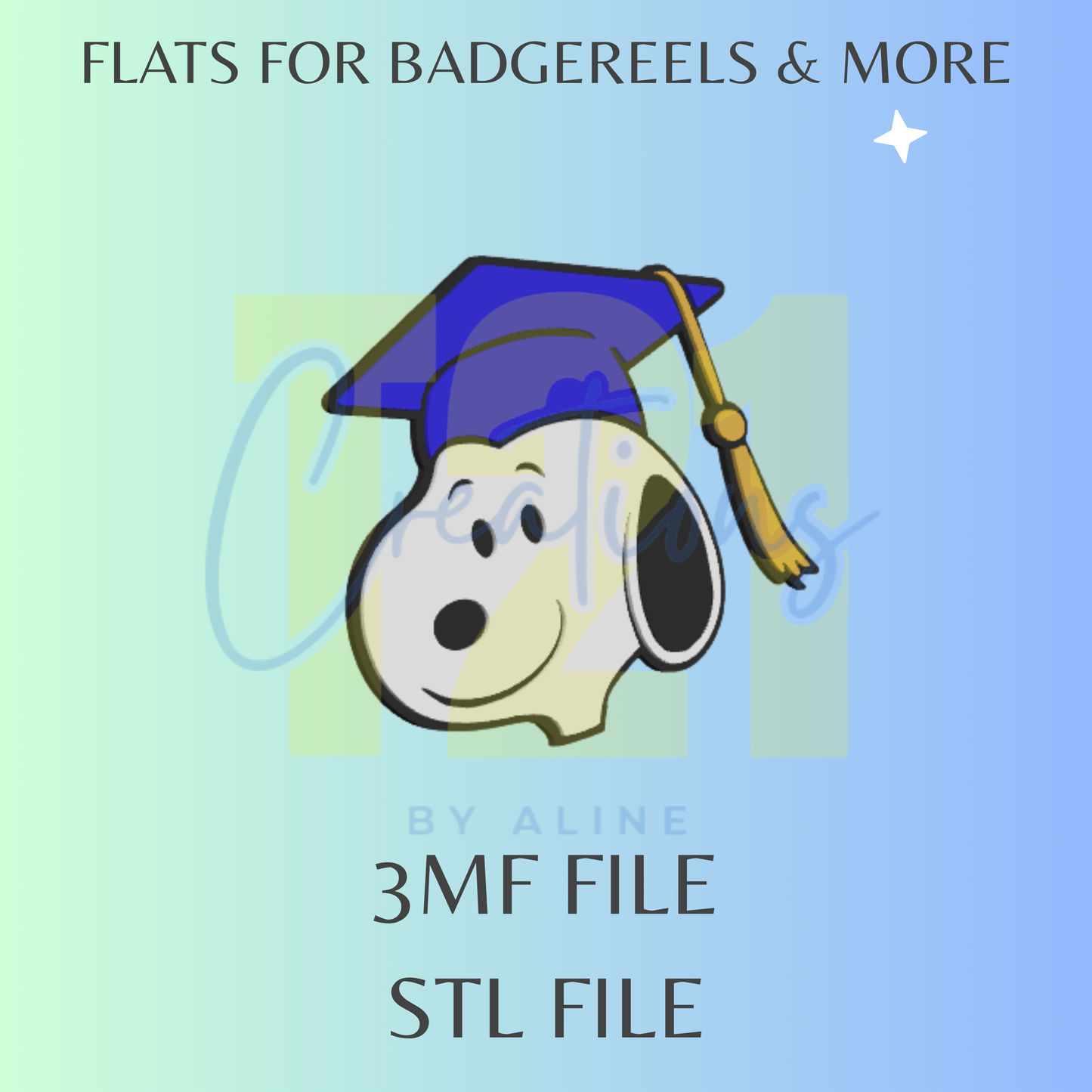GRAD DOG FLAT STL FILE