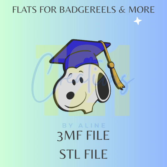 GRAD DOG FLAT STL FILE