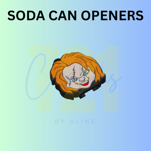 SPOOKY BOY SODA CAN OPENER KEYCHAIN
