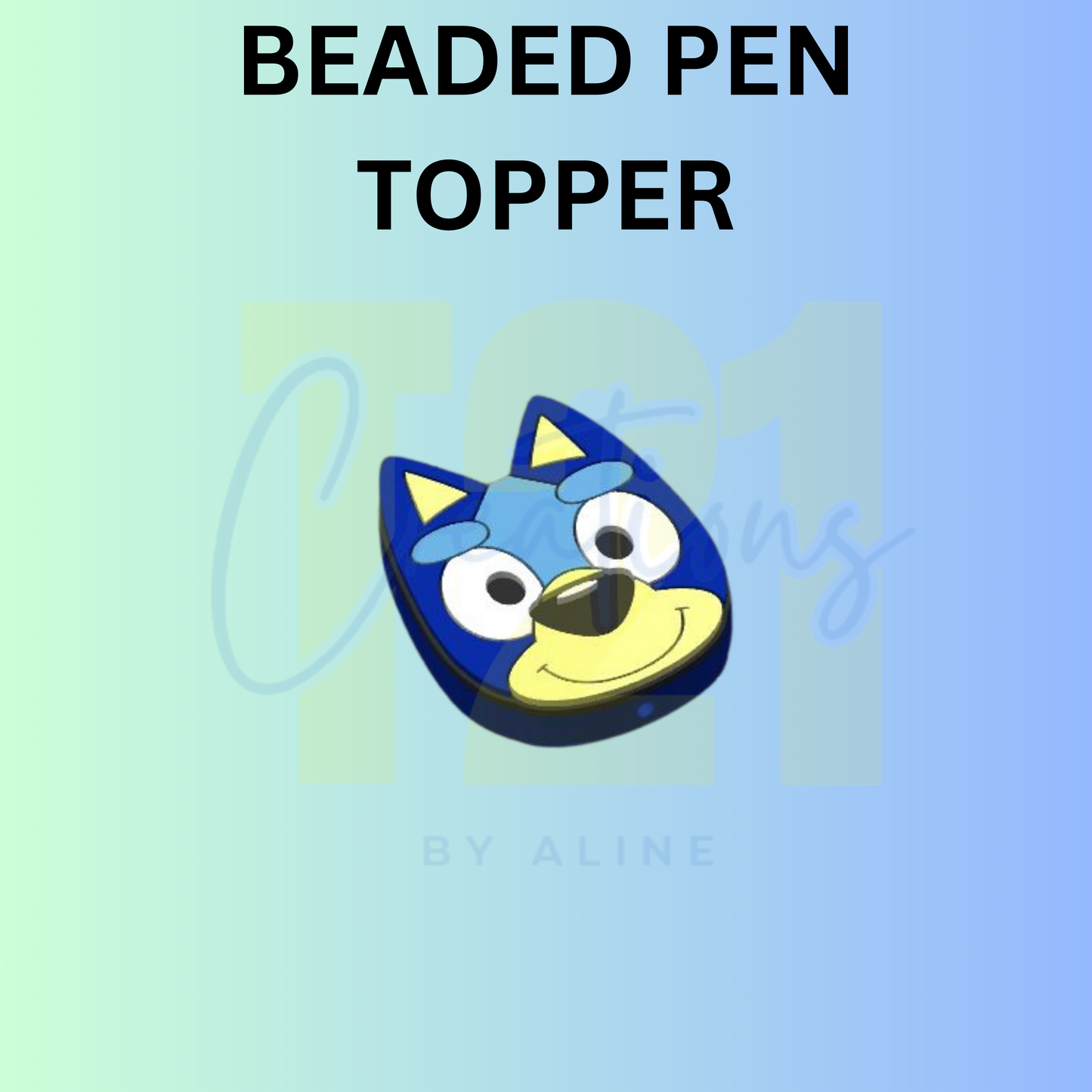 BLUE DOG PEN TOPPER