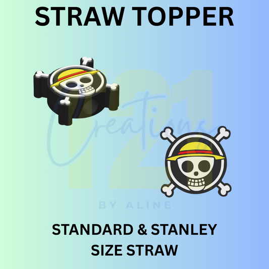 ANIME LOGO STRAW TOPPER