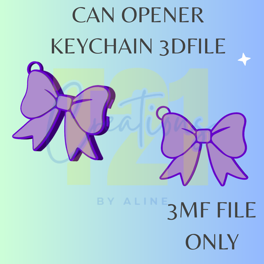 BOW CAN OPENER 3MF FILE