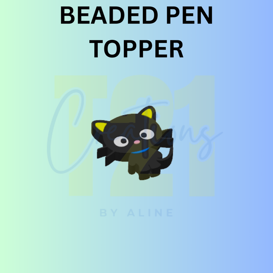 CHOCO CAT PEN TOPPER