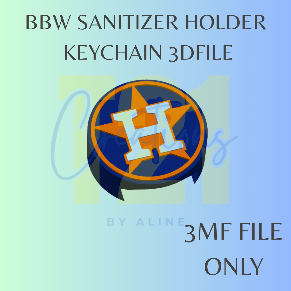 ASTROS BBW SANITIZER KEYCHAIN 3MF FILE