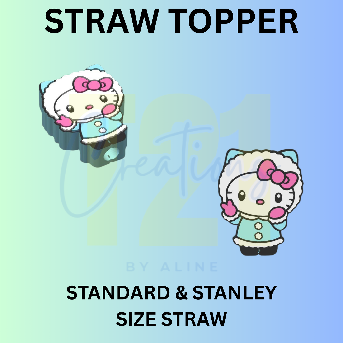 WINTER HK STRAW TOPPER