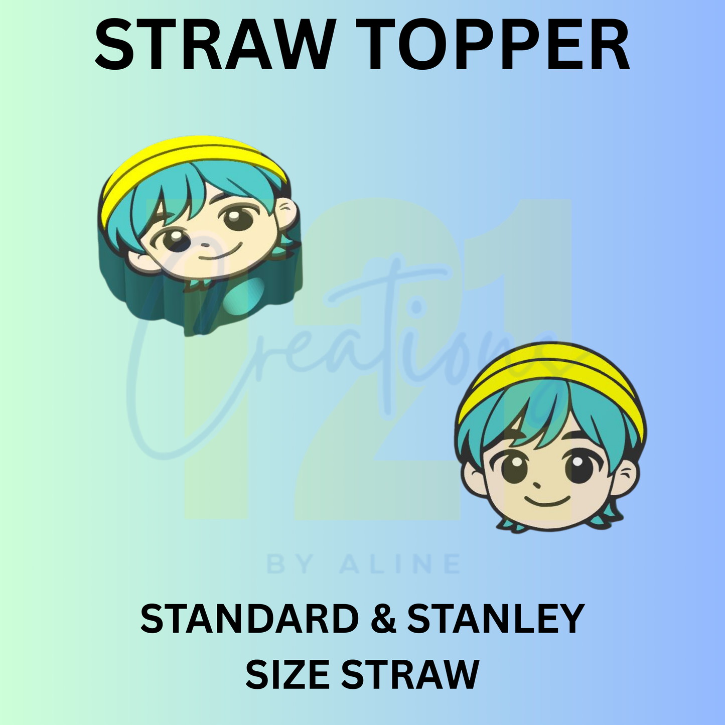 SAJA BOY 3 STRAW TOPPER