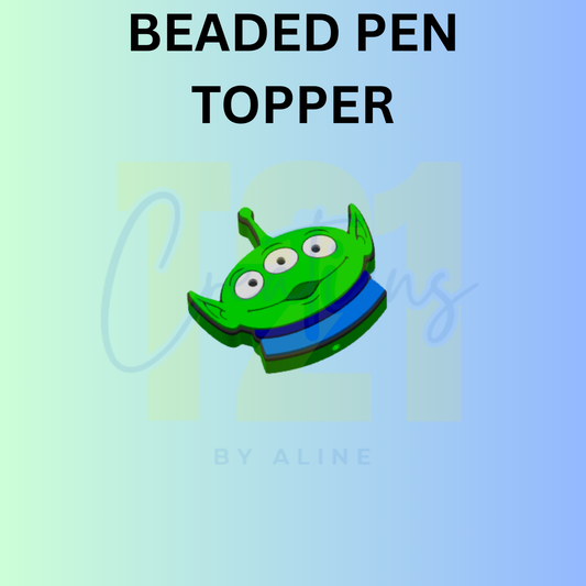 GIRL ALIEN PEN TOPPER