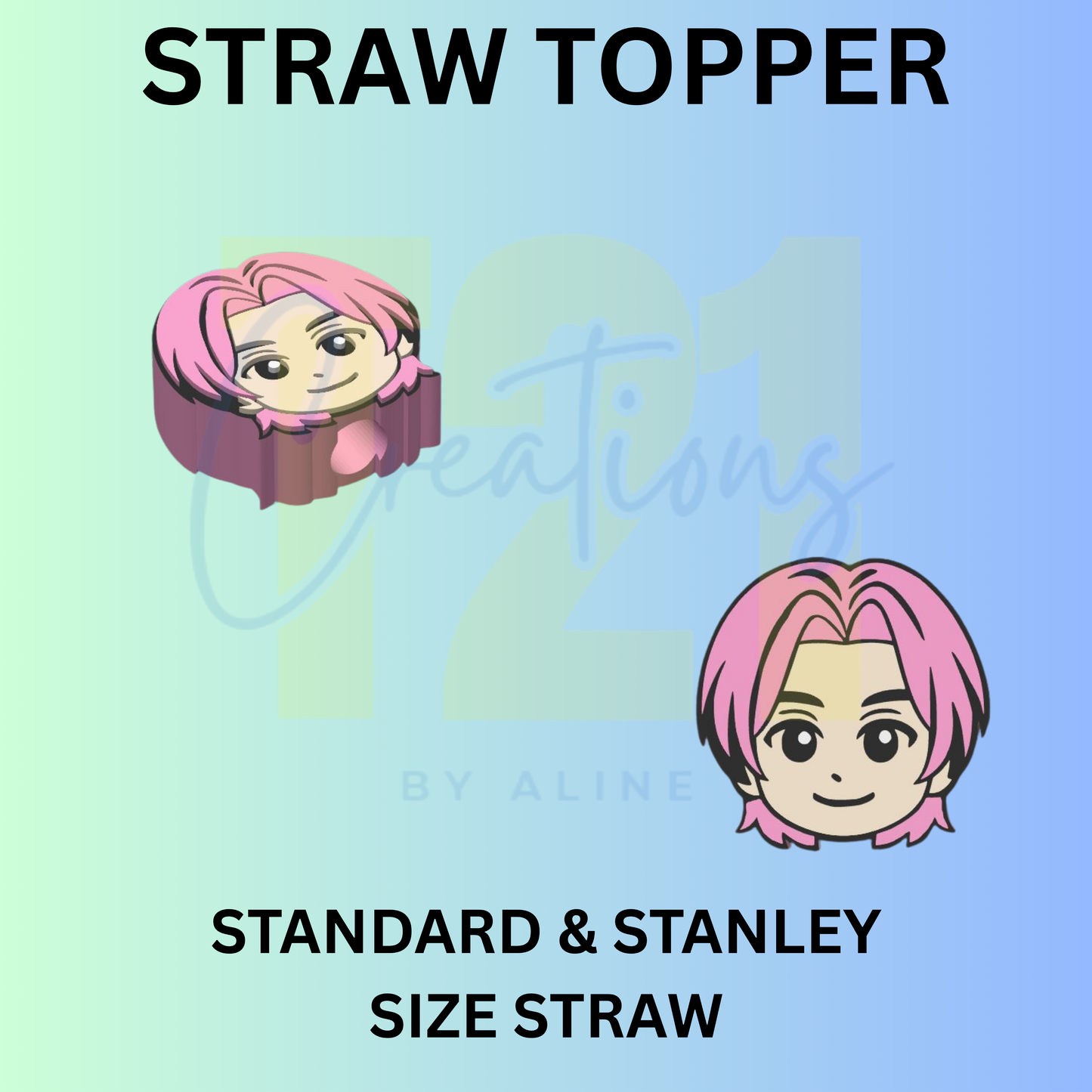 SAJA BOY 4 STRAW TOPPER