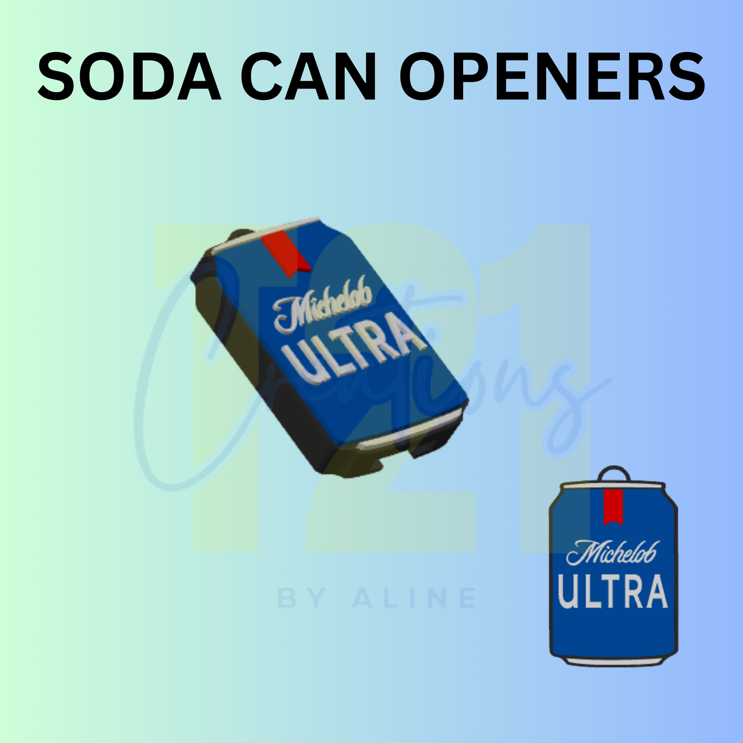 BEER 4 CAN OPENER KEYCHAIN